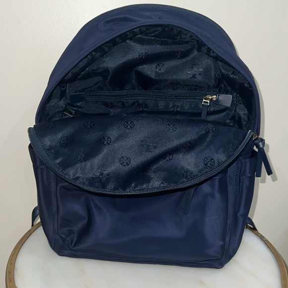 Tory Burch , Navy Blue , Small to medium Nylon backpack - Picture 3 of 8